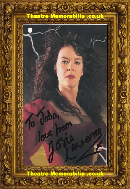 Josie Lawrence Autograph Signed Picture - Comedian