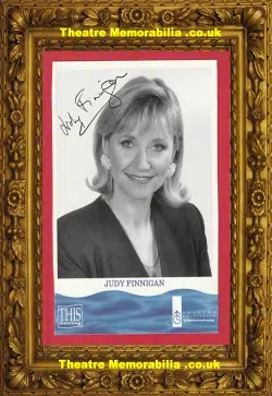 Judy Finnigan Autograph Signed