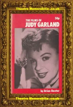 Judy Garland – The Films Of Booklet – 1974