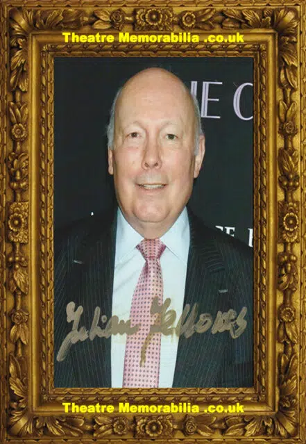Julian Fellowes Autograph Signed Picture – Dowton Abbey