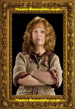 Julie Walters Autographed Signed Script Page Harry Potter Mrs Weasley