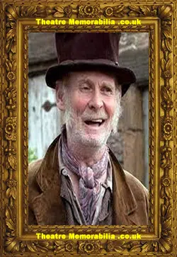Karl Johnson Autograph Signed Card Actor Lark Rise Candleford