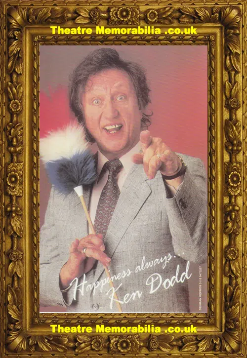 Ken Dodd Autograph Signed Picture ILiverpool Comedian