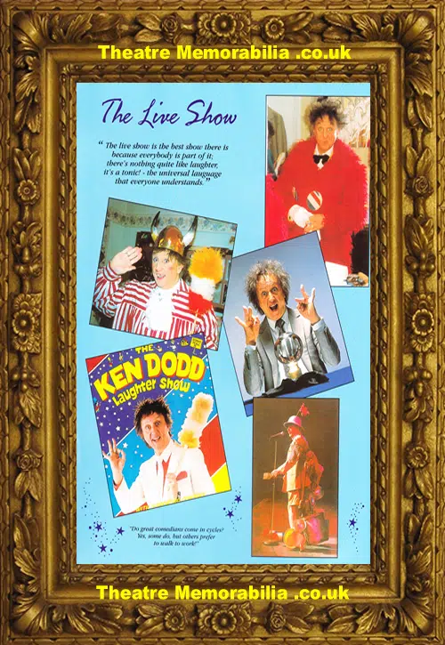 Ken Dodd - Happiness Always Show Tour Brochure