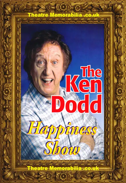 Ken Dodd - Happiness Show Tour - Flyer Leaflet 2015