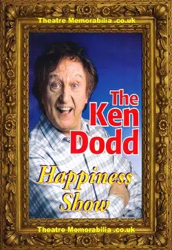 Ken Dodd - Happiness Show Tour - Flyer Leaflet 2015