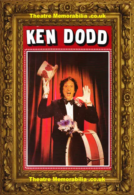 Ken Dodd Happiness Tour Brochure 1980’s – Signed Autograph