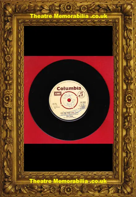 Ken Dodd Music Single Record – Give Me Your Love – 1979 – Signed