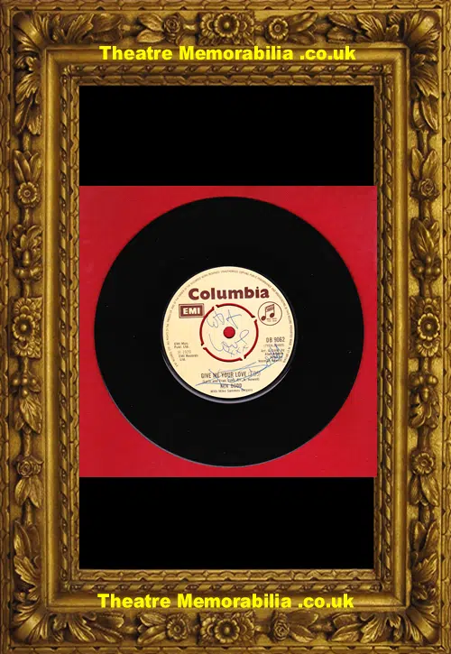 Ken Dodd Music Single Record - Give Me Your Love - 1979 - Signed