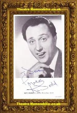 Ken Dodd Signed Autographed Photograph Picture Decca 60s