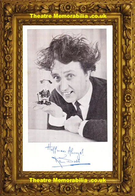 Ken Dodd Signed Memorabilia Photograph Diploma + BBC Letter 1974