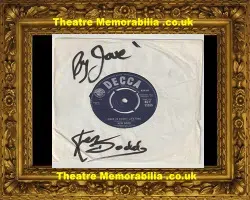 Ken Dodd Signed Record 45 Single Autographed – By Jove! – 1961