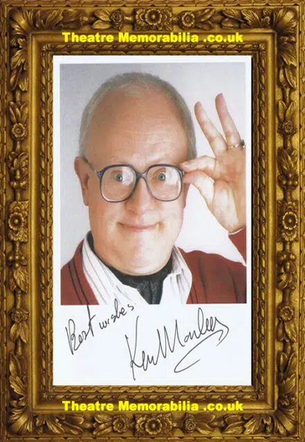 Ken Morley Autograph Signed Picture Red Dwarf + Coronation St