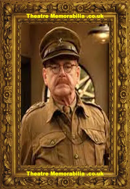 Kevin McNally Autograph Signed Doodle Dads Army + Doctor Who