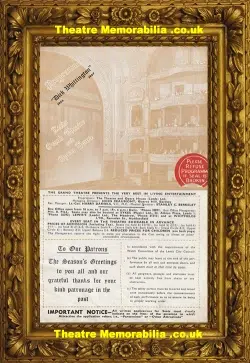 Leeds Grand Theatre – Dick Whittington 1946 – George Formby