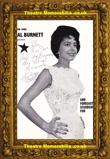 Lena Martell Autograph Signed Autographed Picture