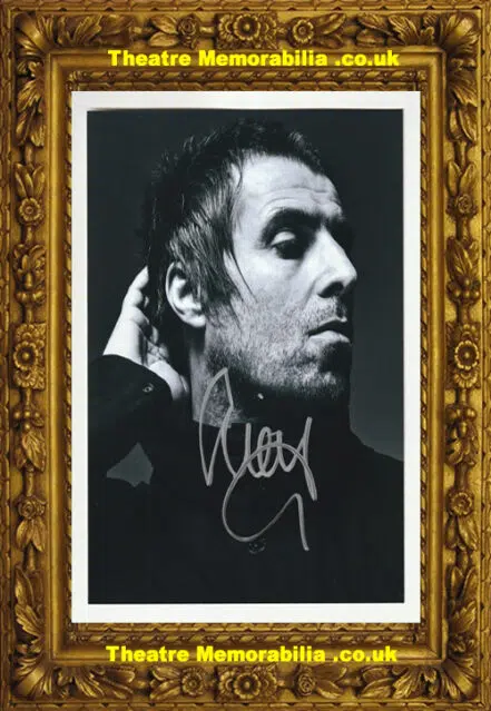 Liam Gallagher Autograph Autographed Signed – Singer Oasis