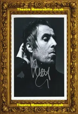 Liam Gallagher Autograph Autographed Signed – Singer Oasis