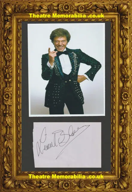 Lionel Blair Autograph Signed Actor Singer Dancer Choreographer