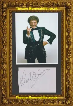 Lionel Blair Autograph Signed Actor Singer Dancer Choreographer