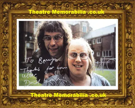 Little Britain David Walliams + Matt Lucas Signed Autograph Pic