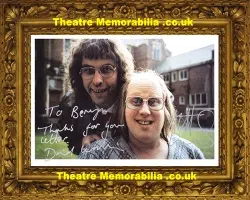 Little Britain David Walliams + Matt Lucas Signed Autograph Pic
