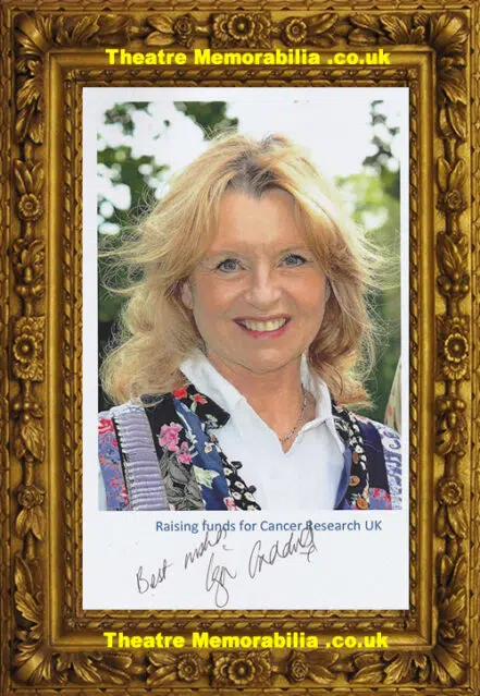 Liza Goddard Autograph Signed Glossy Picture Photograph