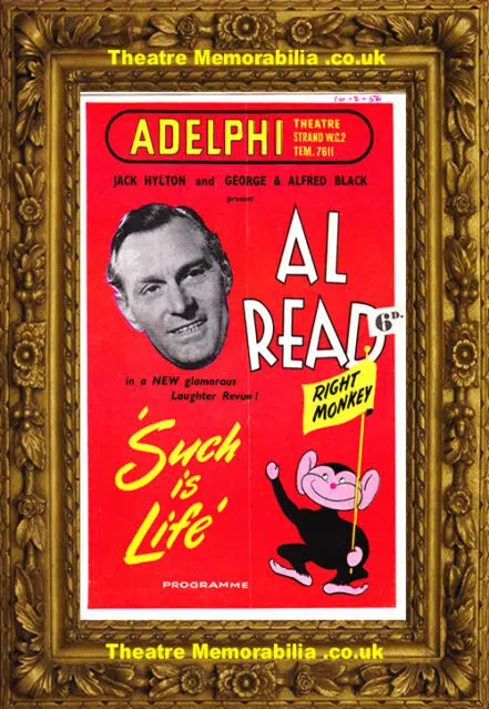 London Adelphi Theatre – Such Is Life – Shirley Bassey – 1956