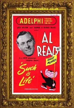 London Adelphi Theatre – Such Is Life – Shirley Bassey – 1956