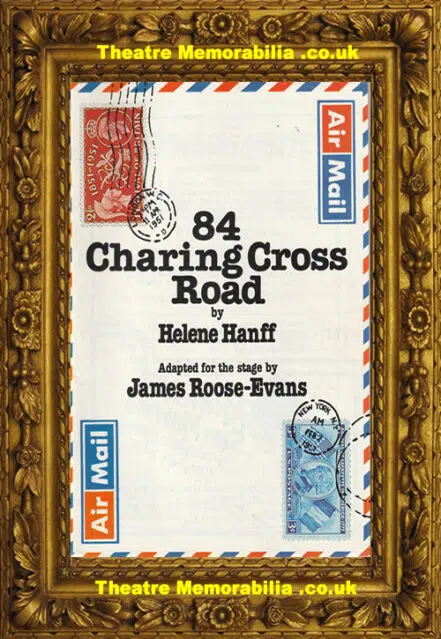 London Ambassadors Theatre – 84 Charing Cross Road – 1981