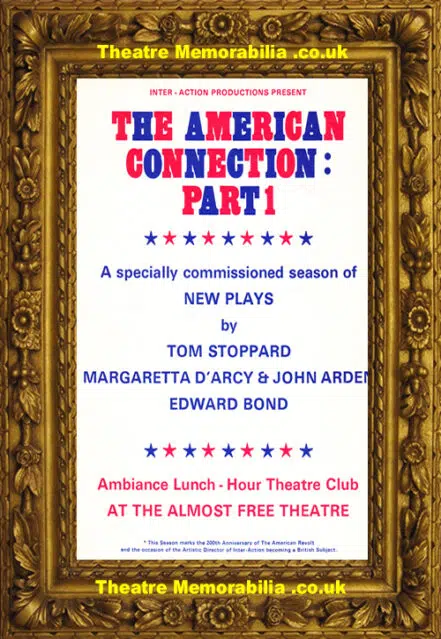 London Ambiance Lunch Hour Theatre Club – American Connection 70