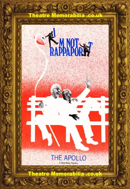 London Apollo Theatre – I’M Not Rappapport – 1986
