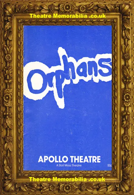 London Apollo Theatre – Orphans – 1986 – Albert Finney