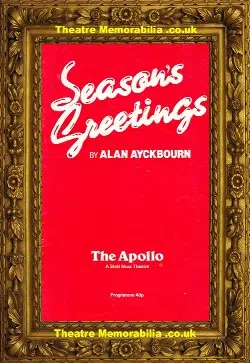 London Apollo Theatre – Seasons Greetings – 1982 – Peter Vaughan
