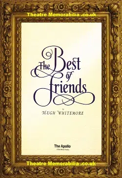 London Apollo Theatre – The Best Of Friends – 1988 John Gielgud