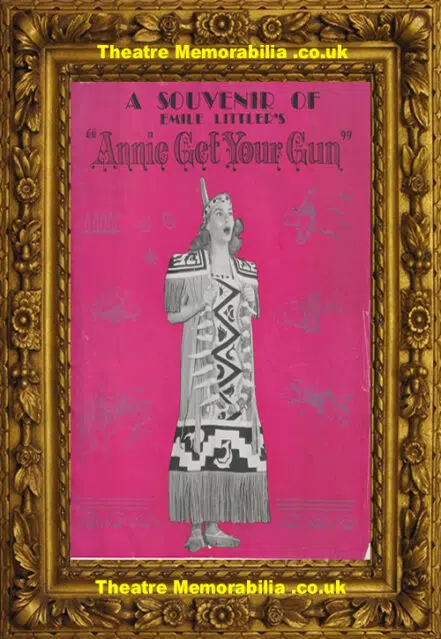 London Coliseum Theatre – Annie Get Your Gun 1947 – Dolores Gray