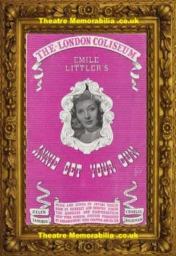 London Coliseum Theatre – Annie Get Your Gun 1947 – Dolores Gray