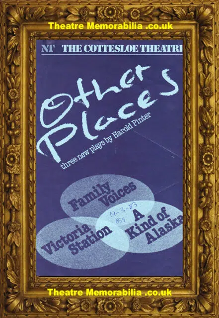London Cottesloe Theatre Dorfman – Other Places 1983 Judi Dench