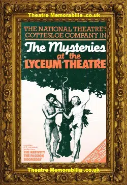 London Cottesloe Theatre Dorfman – The Mysteries – 1985