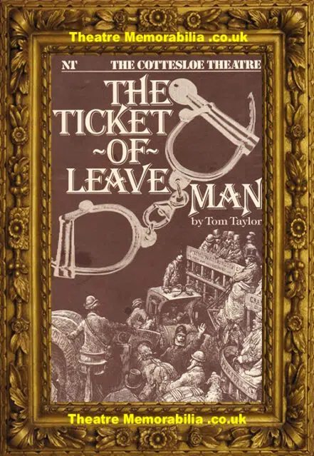 London Cottesloe Theatre Dorfman – The Ticket Of Leave Man 1981