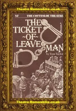 London Cottesloe Theatre Dorfman – The Ticket Of Leave Man 1981