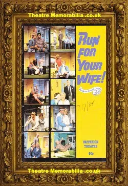 London Criterion Theatre – Run For Your Wife – 1988 – Una Stubbs