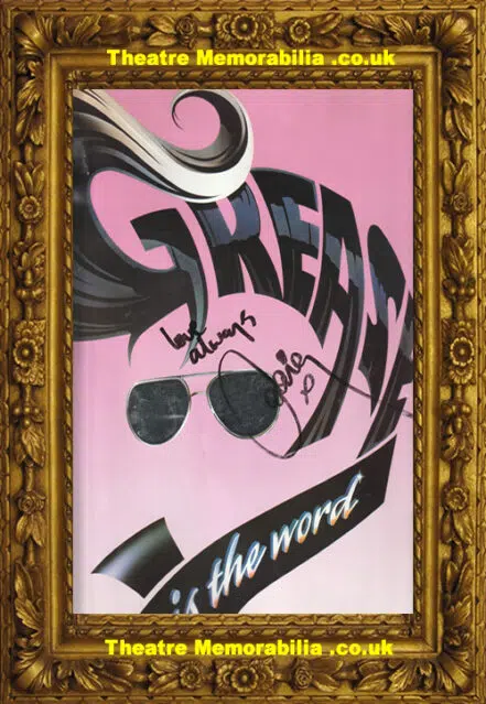 London Dominion Theatre – Grease – 1993 SIGNED Craig McLachlan