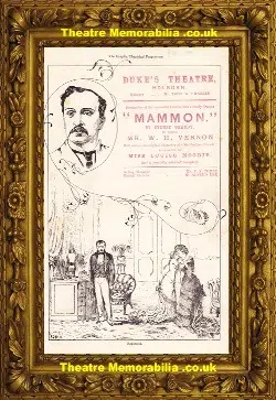 London Dukes Theatre – Mammon – 1878 – Holborn