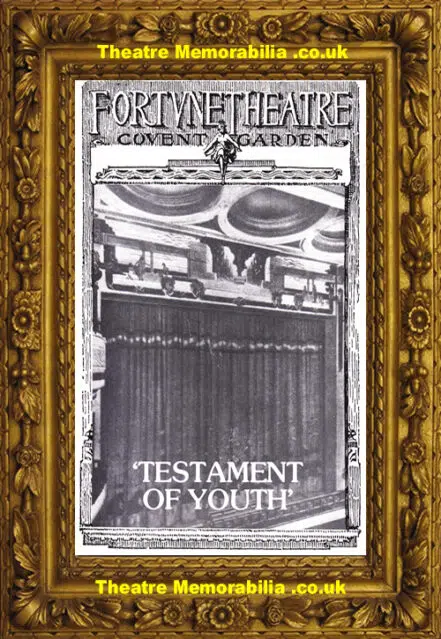 London Fortune Theatre – Testament Of Youth 80s Rohan McCullough