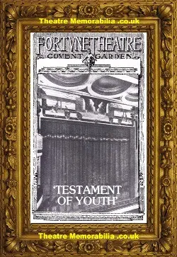 London Fortune Theatre – Testament Of Youth 80s Rohan McCullough