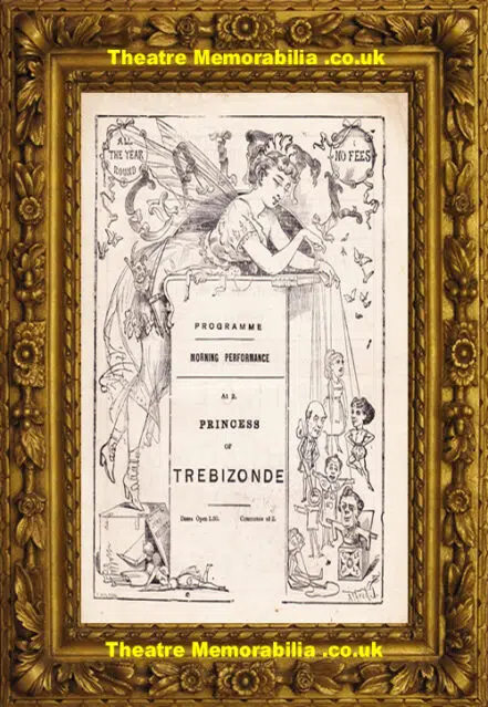 London Gaiety Theatre – Guy Mannering – Princess Trebizonde 1874