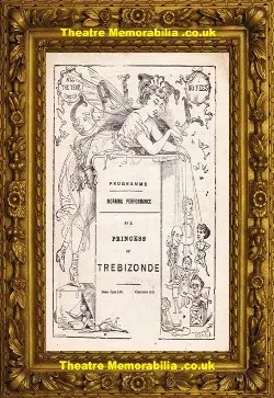 London Gaiety Theatre – Guy Mannering – Princess Trebizonde 1874