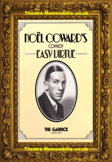 London Garrick Theatre – Easy Virtue – 1988 – Noel Coward