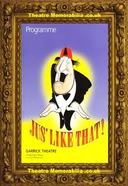 London Garrick Theatre – Jus Like That – 2003 – Tommy Cooper